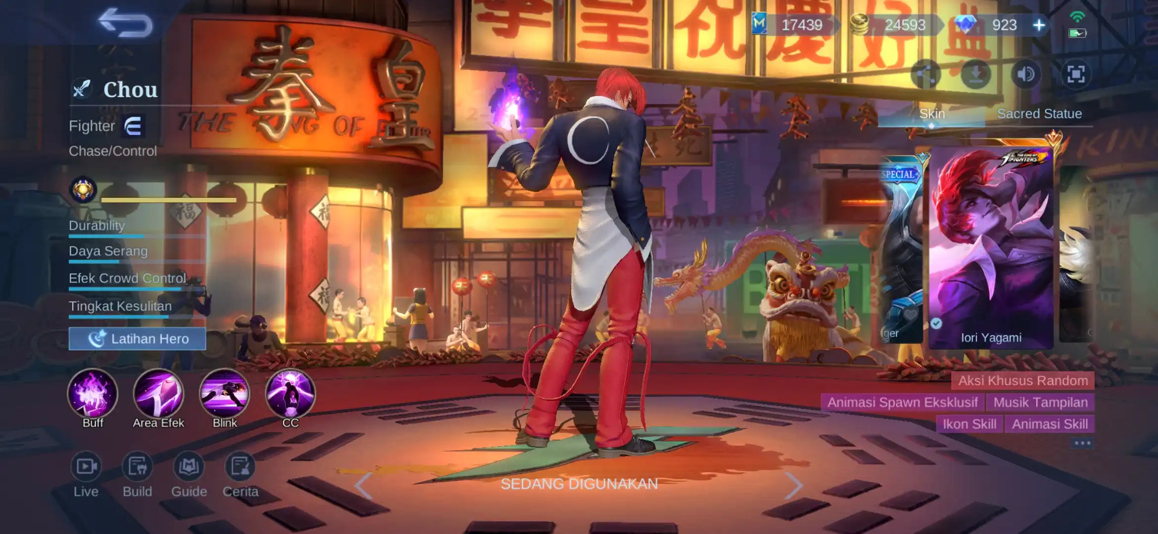 Skin Chou KOF